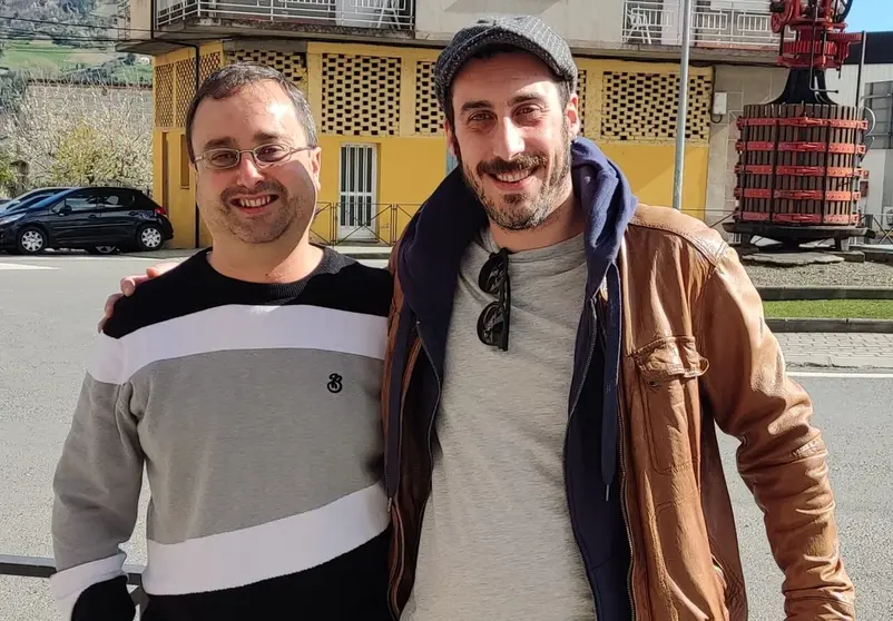 Marcos Fern&aacute;ndez e Germ&aacute;n Alejandre