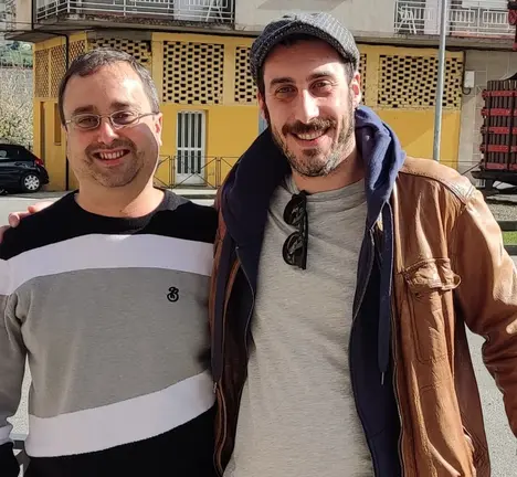 Marcos Fern&aacute;ndez e Germ&aacute;n Alejandre